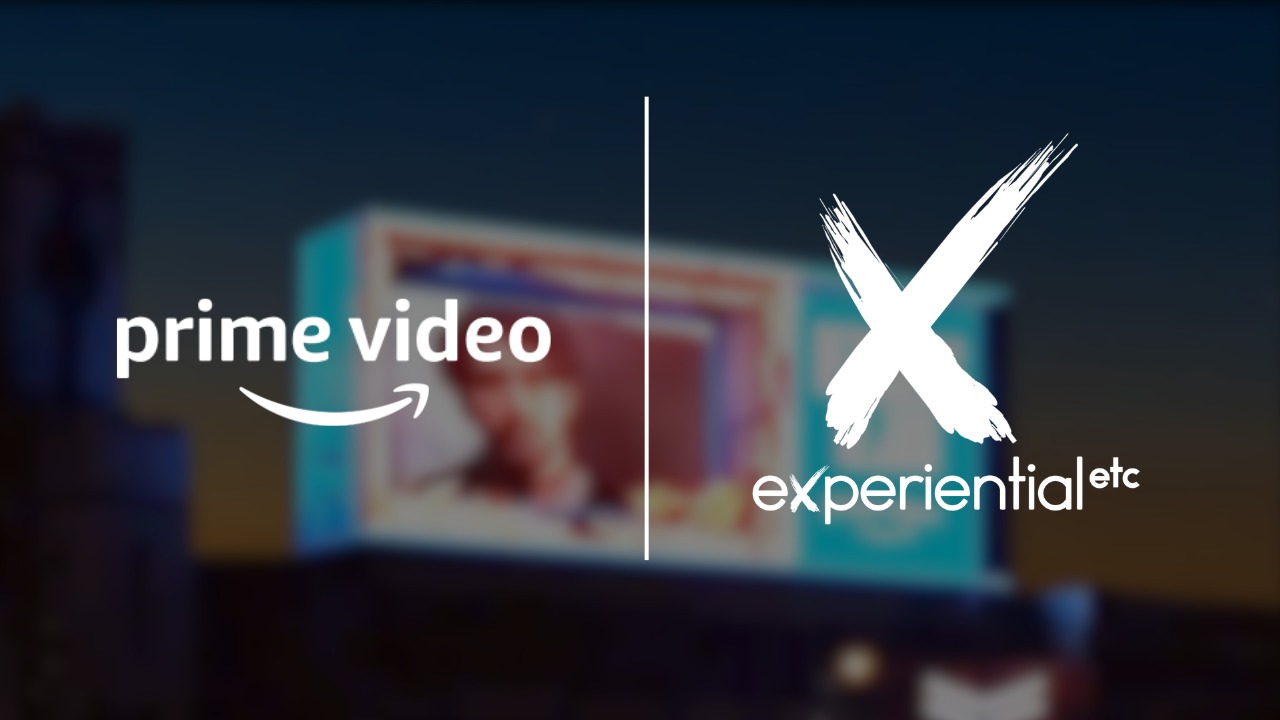 Anamorphic Billboard for Prime Video brought the movie's trailer to life